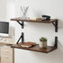 Levede Floating Shelves 2Pcs Deep Wall Mounted Rustic Storage Book Shelf Bedroom-2061251868004323334