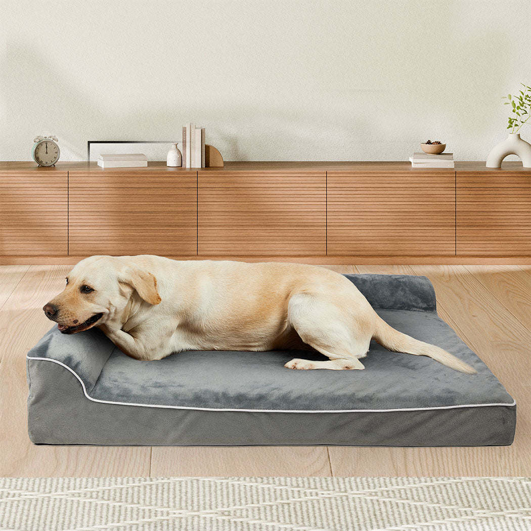 Pawz Orthopedic Dog Bed XL Grey-1894516776469925894
