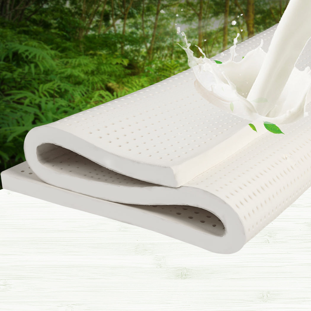 DreamZ Latex Mattress Topper King Natural-1910112895157538822