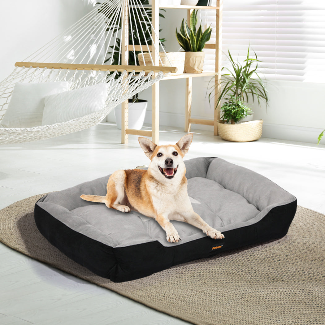 PaWz Pet Bed Dog Beds Bedding Mattress L Black Large-2018816674496647174