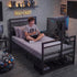 Levede Gaming Bed Frame Rotating TV Mount Storage Metal Single Bed 32in Bedroom-2072893552848932870