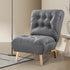 Levede Accent Chair Sofa Recliner Adjustable Grey-1864183136250892294
