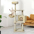 PaWz Cat Tree Toy Scratching Post Scratcher Beige-2018816732080246790