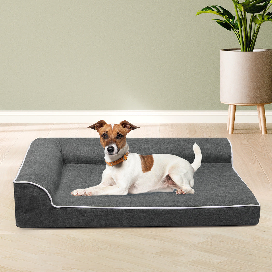 Pawz Orthopedic Dog Bed M Grey-1894516775685591046