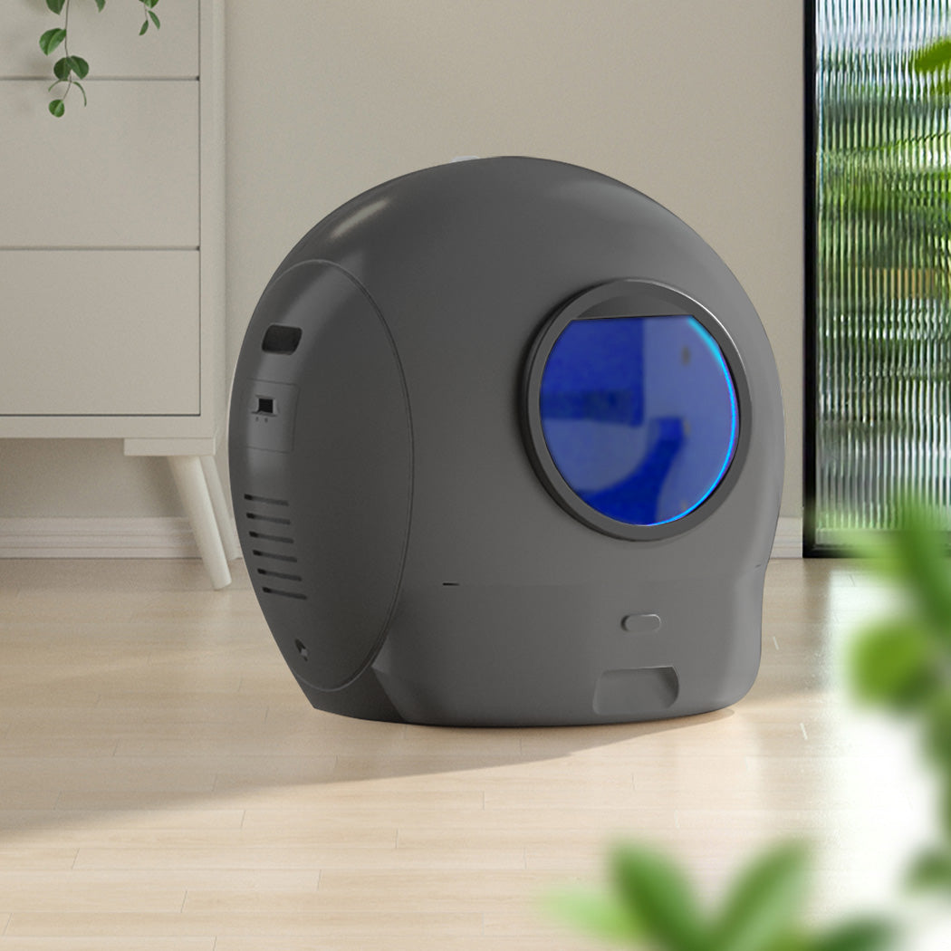 Pawz Automatic Cat Litter Box Large Self-Cleaning Grey-1919278360450699270