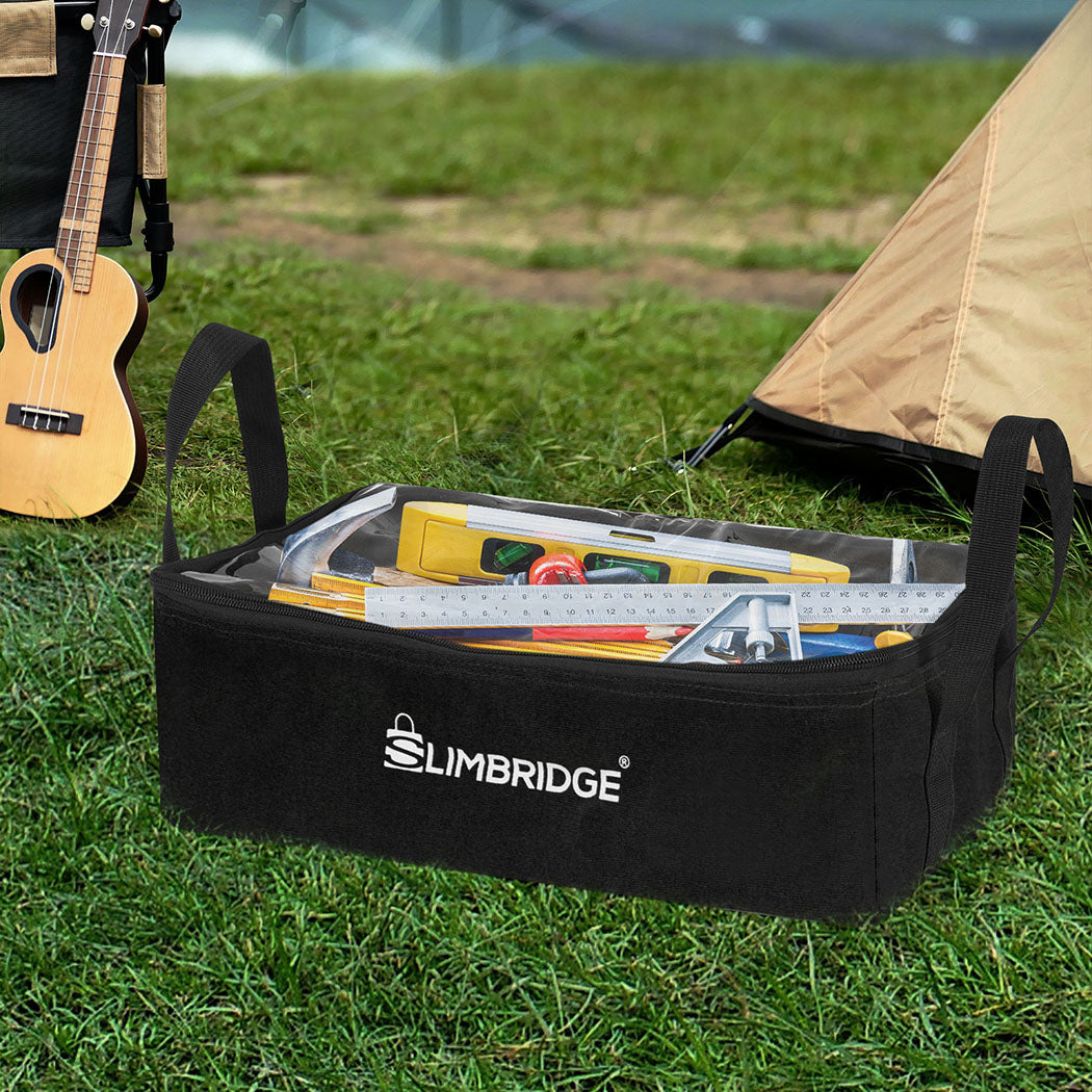 Slimbridge 3PCS Camping Canvas Storage Black-1942352890001756166