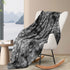 Dreamz Luxury Tie-dyed Blanket Grey 127cm x 152cm-1894516718584336391