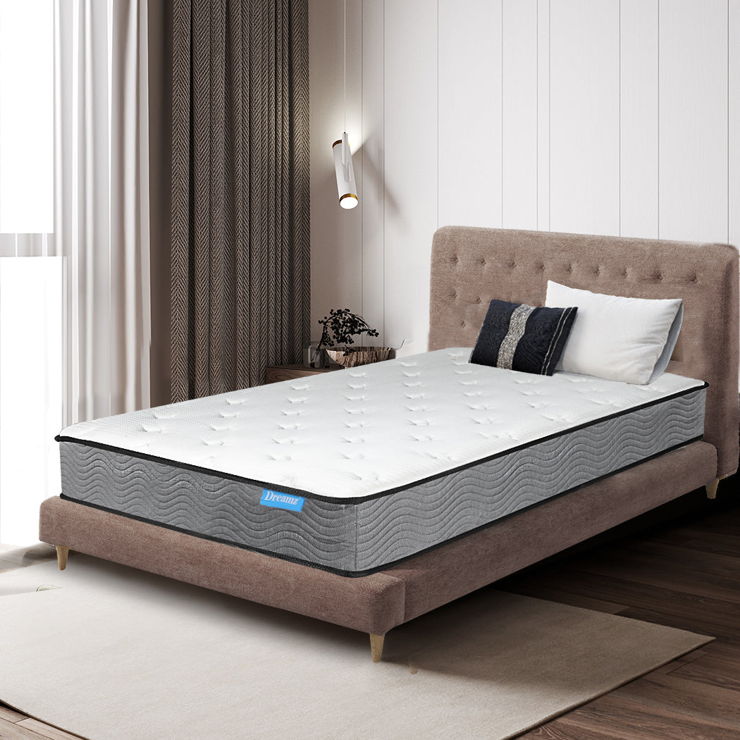 Dreamz Spring Mattress Pocket Bed Top King Single-2018816792507584518