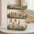 Ilus Makeup Organiser Vanity Countertop Shelf Cosmetic Holder Storage Green-2065254302045310982