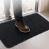 Marlow Door Mat Indoor 80x50cm Non Slip Washable Rug For Front Coal Grey-2109799592802062343