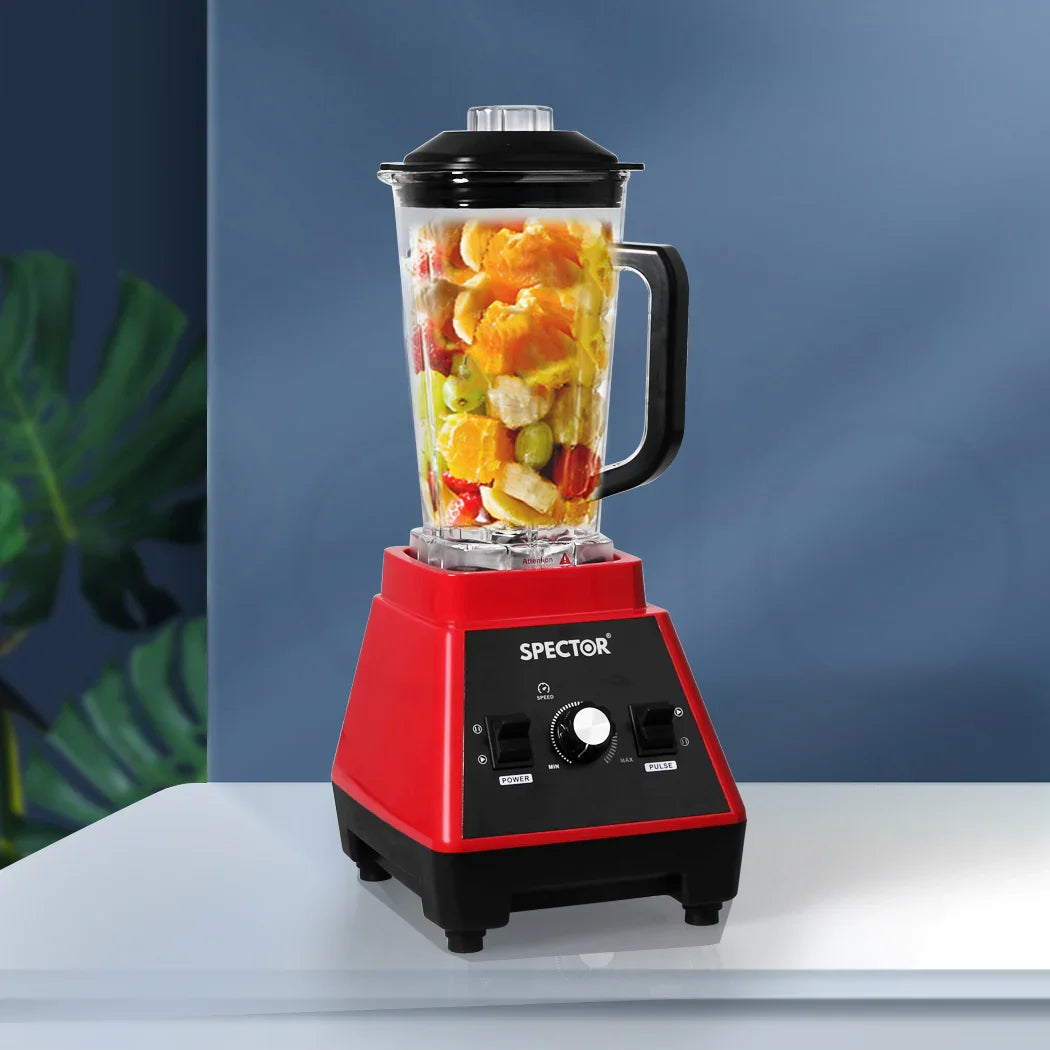 Spector 2L Commercial Blender Mixer Red-2019213014623981574