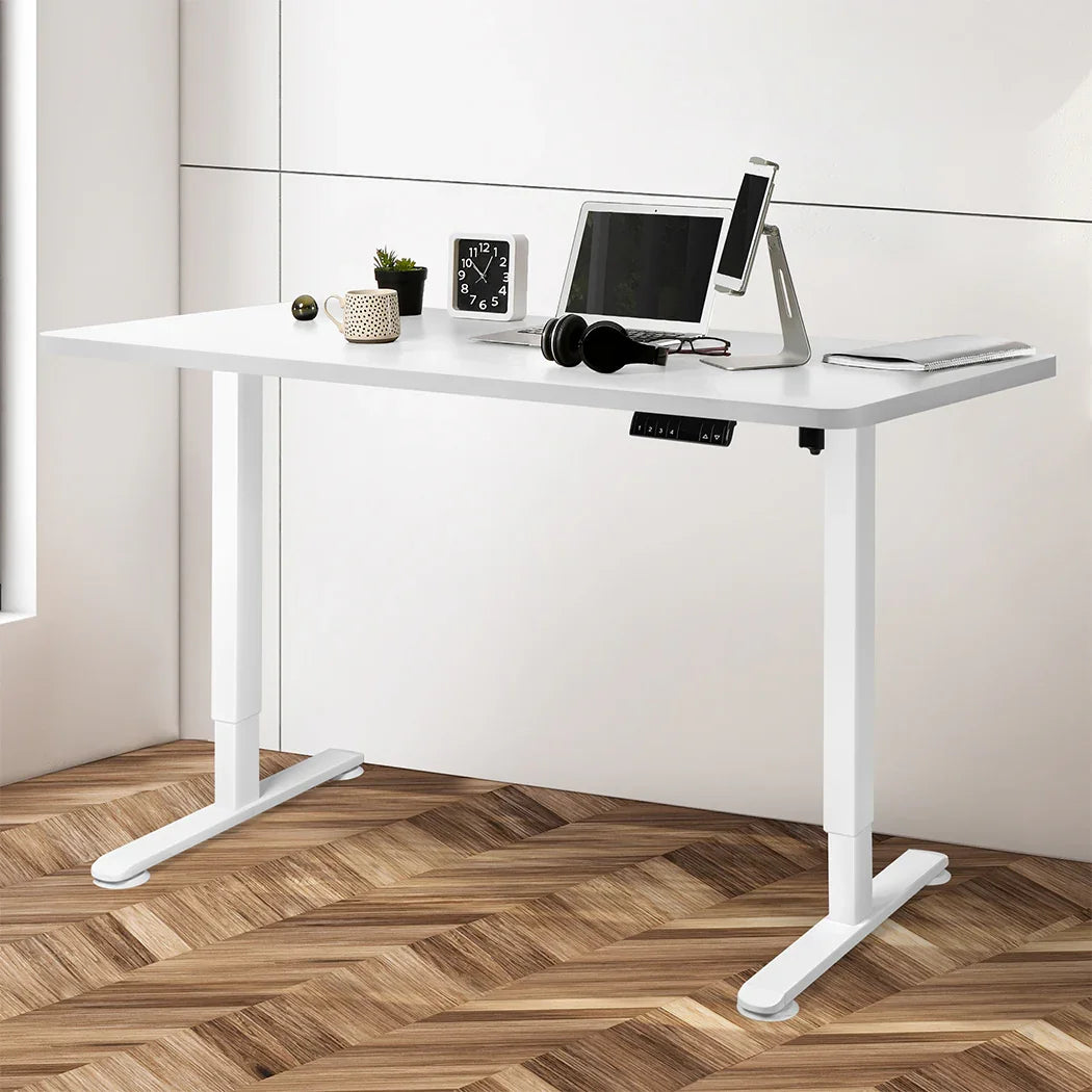 Levede Motorised Standing Desk Height 120cm White 800x 1.5MM-2018816927849385990