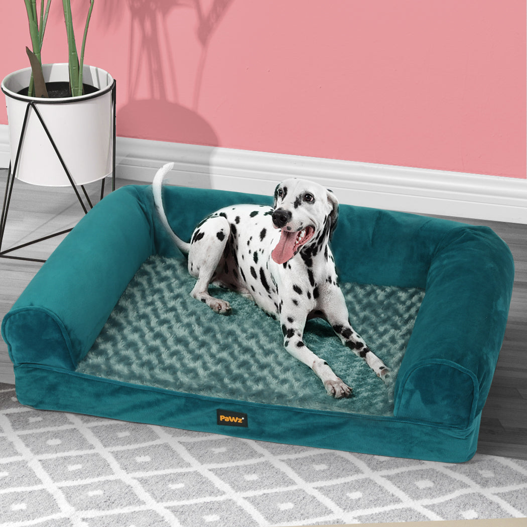 PaWz Pet Bed Sofa Dog Bedding Soft Warm XXL Blue XX-Large-2065254553141514246