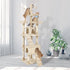 PaWz Cat Tree Scratching Post Scratcher Beige-2006733201384542214