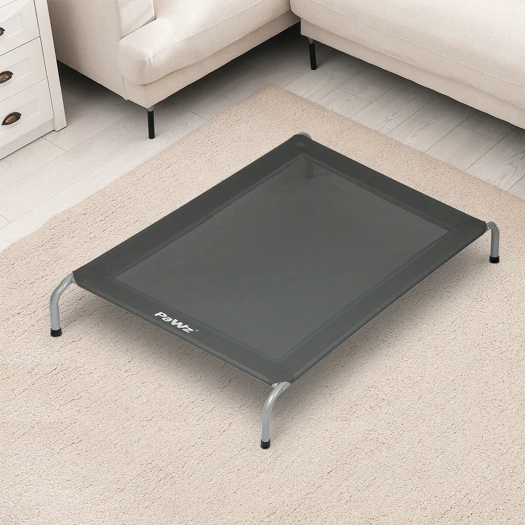 PaWz Elevated Trampoline Pet Bed Dog XXL Grey XX-Large-2018816743706857478