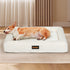 Pawz L Size Orthopedic Dog Bed with Corduroy Removable Cover Waterproof Washable Beige-2065254248819593222