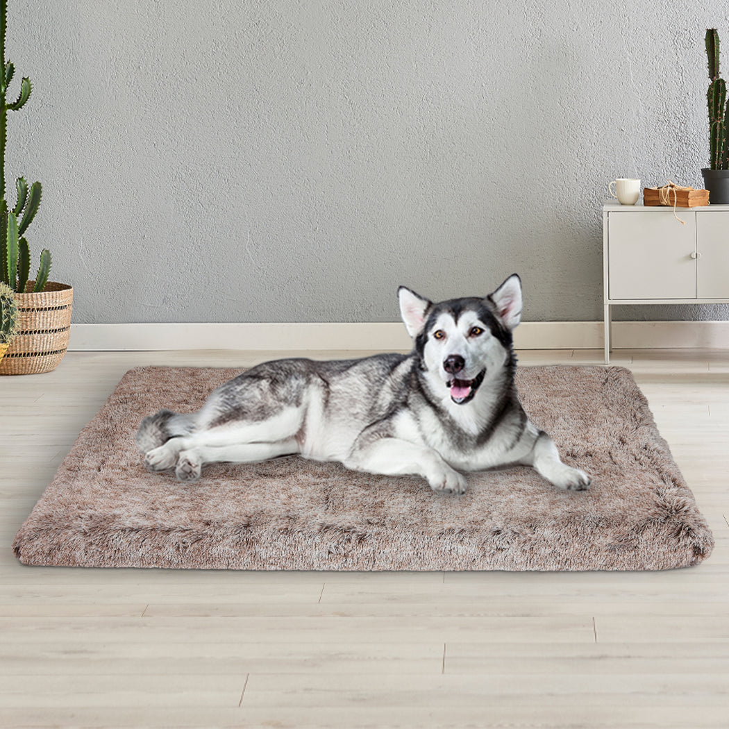 PaWz Dog Mat Pet Calming Bed Memory XL Coffee X-Large-1864184530605314054