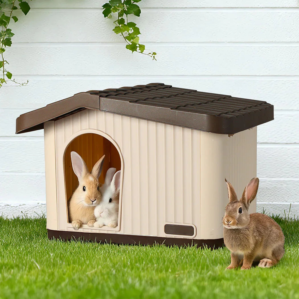 Pawz Plastic Dog Cage Kennel for Small Dogs with Vent-2050056905937784838