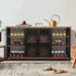 Levede Bar Cabinet Buffet Sideboard Walnut-2018816921222385670