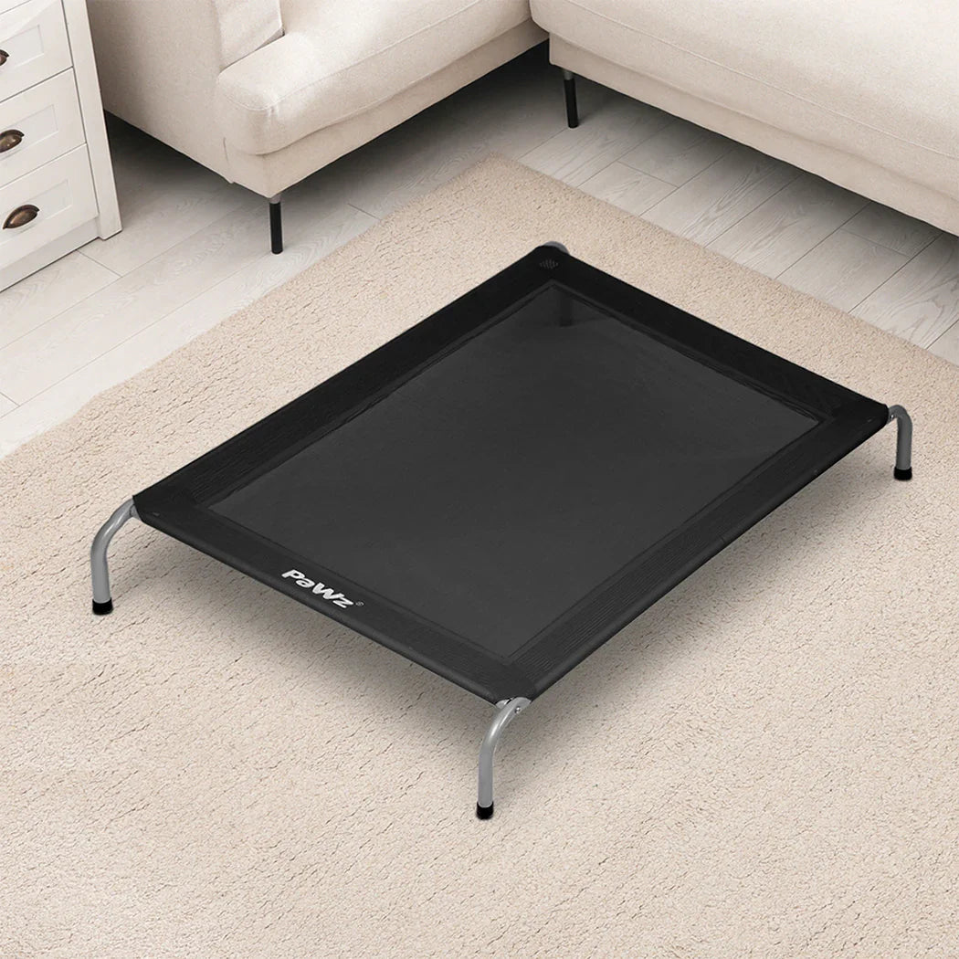 PaWz Elevated Trampoline Pet Bed Dog XL Black X-Large-2018816730859704326