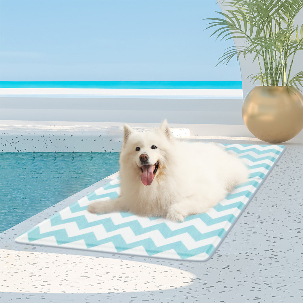 Pawz Pet Cooling Mat L Blue-1894516777719828486