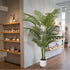 Lambu Artificial Tree Palm Fake Leaves Large Artificial Plants Indoors 180cm-2050056792716742662