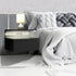 Levede 2x Bedside Tables Side Table Black-2006733164449501191