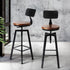 Levede 4x Bar Stool Kitchen Wooden Metal-2018816932970631174