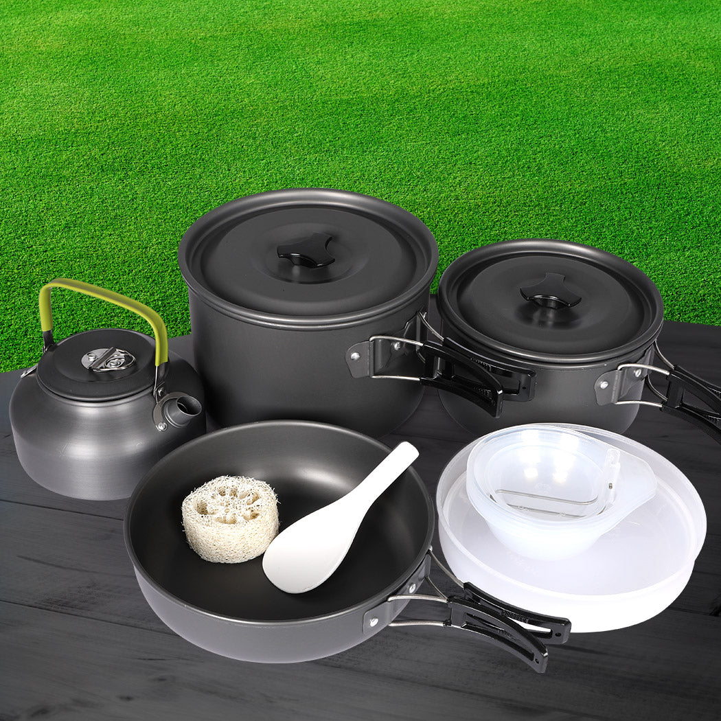 Toque 16Pcs Camping Cookware Set Outdoor-2065254597223649286
