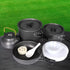 Toque 16Pcs Camping Cookware Set Outdoor-2065254597223649286
