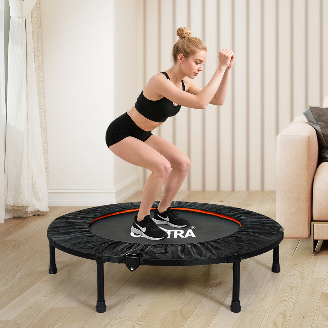 Centra 40 Inch Mini Trampoline Round Exercise Rebounder-2050056753667772422