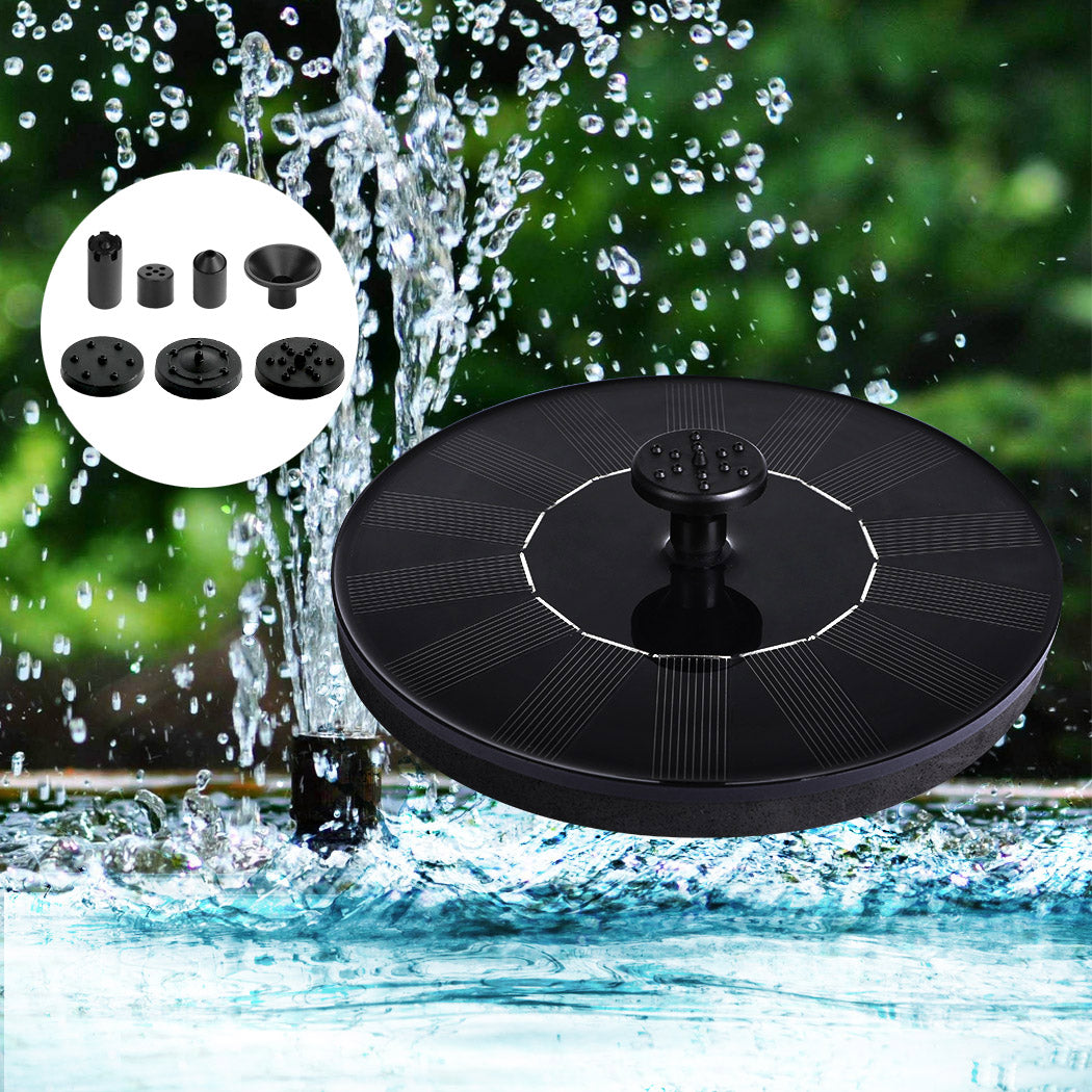 Solar Fountain Powered Water Power Floating-2018816637632909318