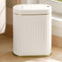 Toque Sensor Rubbish Bin Automatic Touchless 7L Butterfly Lid Bathroom White-2109799595943596039