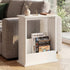 Levede Narrow End Table Modern Office Side Table Magazine Rack Bedside Storage-2061251866033000454