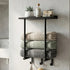 Levede Wall Mounted Towel Rack Towel Holder 3 Hooks Bathroom Towel Storage-2050059022073204742