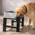Pawz Elevated Dog Bowls Pet Feeder 6 Height Adjustable Raised Food Water Large-2050056767110516742