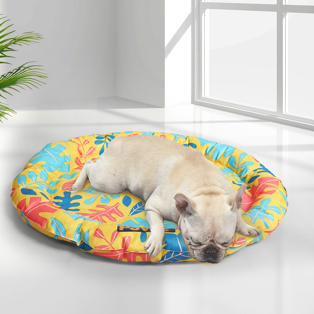 PaWz Pet Cool Gel Mat Cat Bed Dog Bolster L Large-2018816689986211846