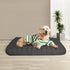 Pawz XL Size Orthopedic Dog Bed with Sherpa Plush Removable Cover in Grey-2018816744235339782