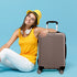 Slimbridge 20" Carry On Travel Luggage Coffee 20 inch-2006733061617750022
