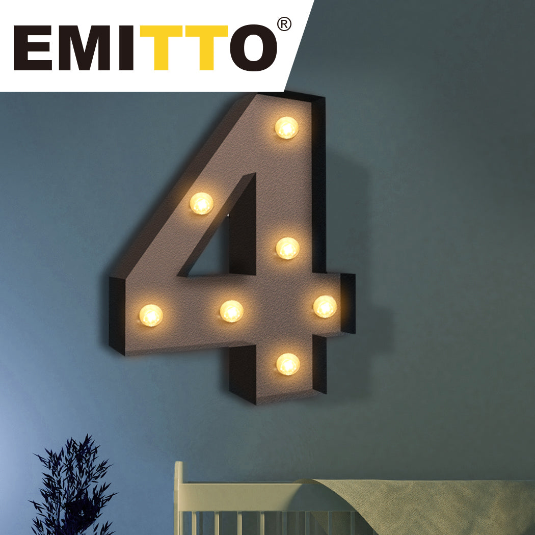 LED Metal Number Lights Free Standing-1942353641809776646