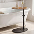 Levede C Shaped Side Table Adjustable Height 360° Rotating Laptop Sofa End Table-2072893557559136262