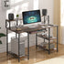 Levede Office Gaming Computer Desk Brown