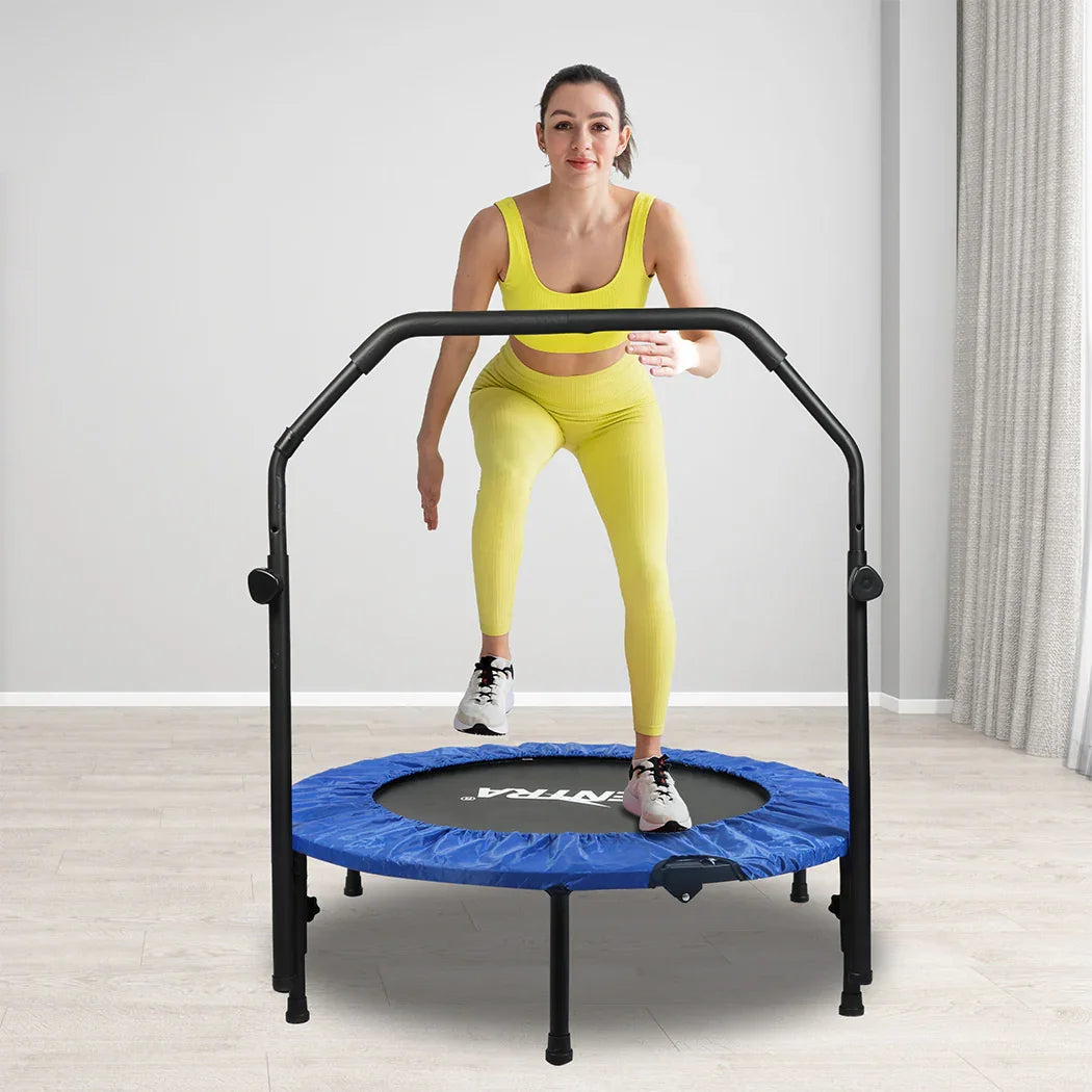 Centra 40" Foldable Mini Trampoline Rebounder Fitness-2006732697531191302