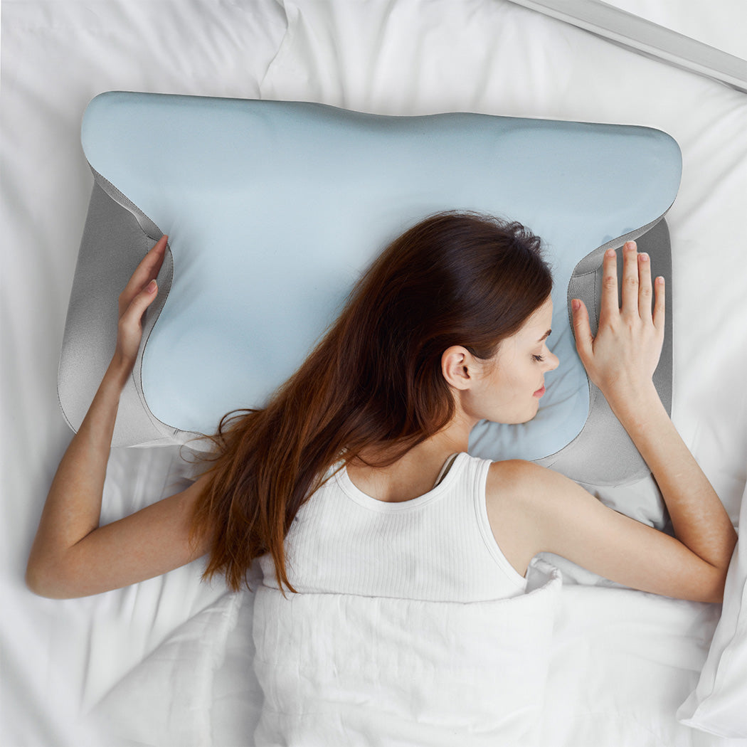 Dreamz Contour Memory Foam Pillow for Pain Relief-2018816671036346374