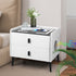 Levede Bedside Table LED Lights Drawers Storage