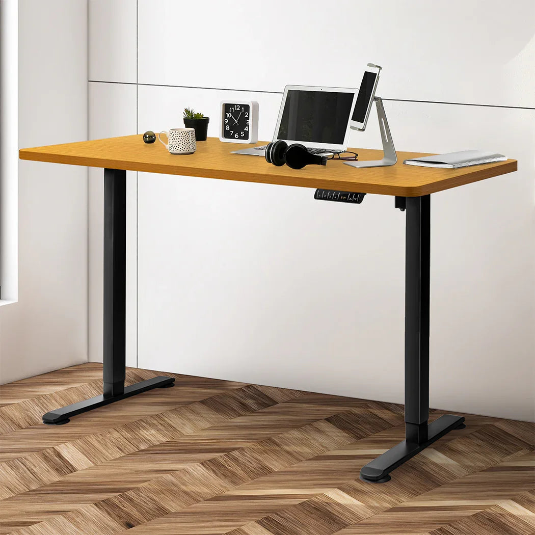Levede Motorised Standing Desk Height 120cm Natural 800x 1.5MM-2018816928453365766