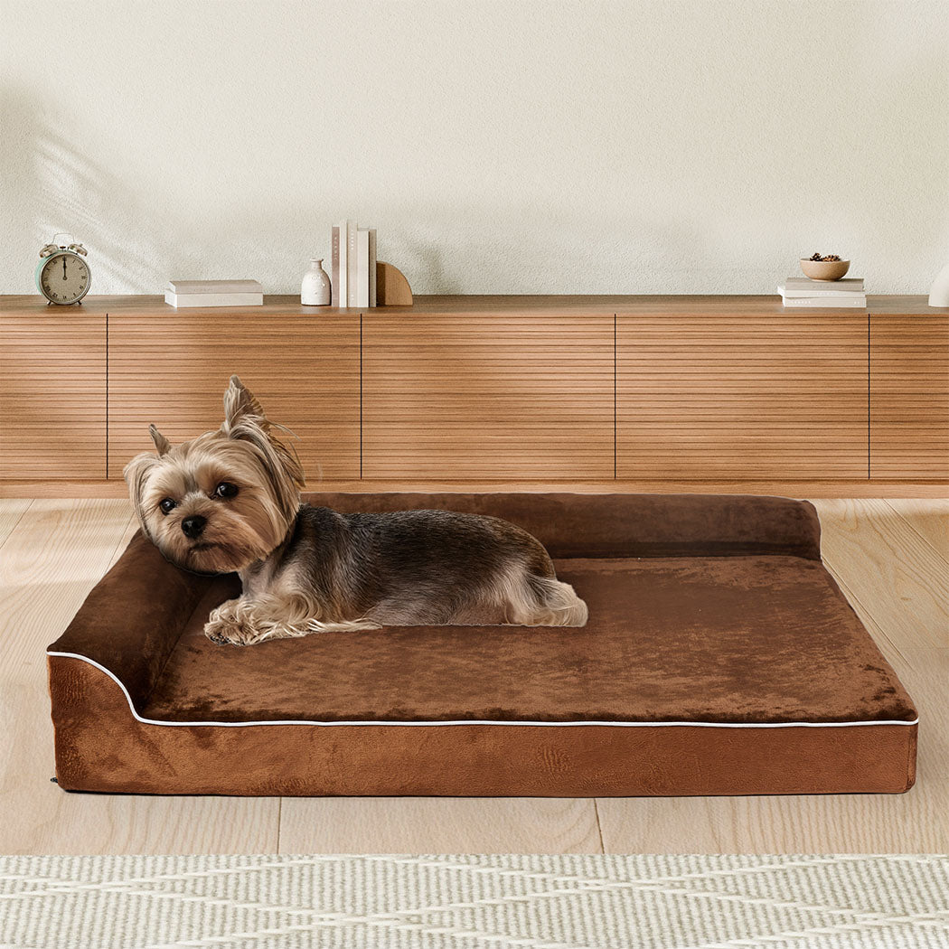 Pawz Orthopedic Dog Bed M Coffee