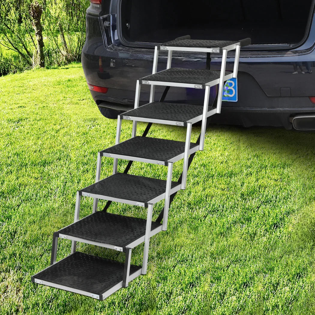 Pawz Dog Ramp Pet Stair Car Suv Travel Step Foldable-2018816861013151750