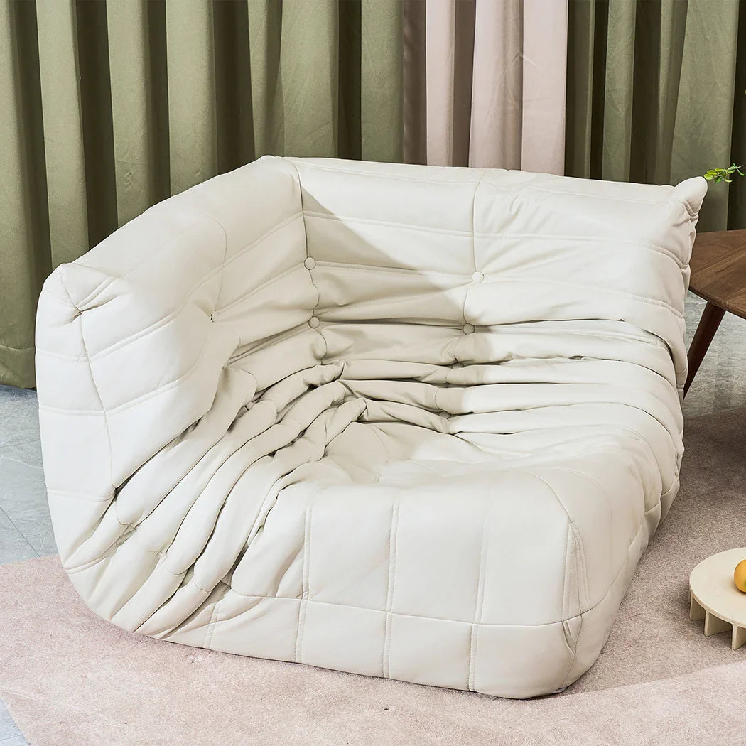 Levede Corner Seaters Floor Sofa Caterpillar Lounge-2029387246108545030
