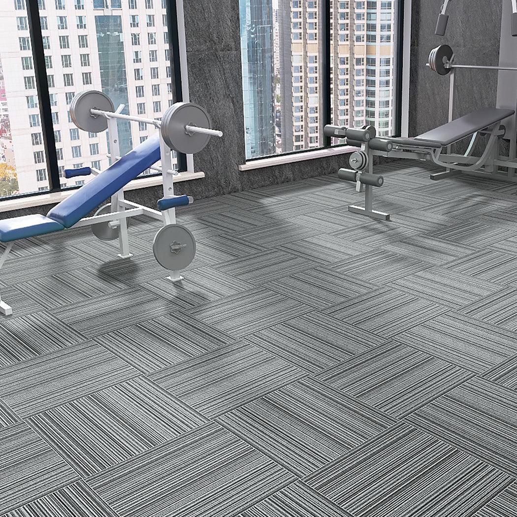 Marlow 20x Carpet Tiles 5m2 Box Heavy Blue-2029387259211550727